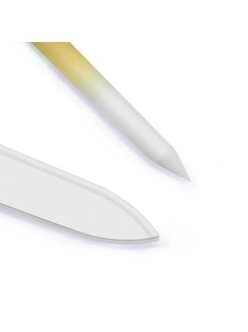 Ailoria CONTOUR LUXE Glas-Nagelfeilenset in gelb