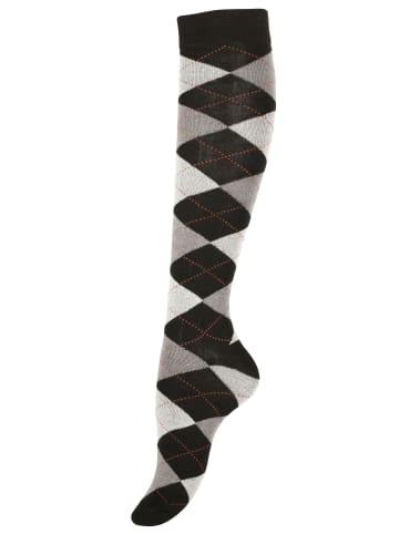 Yenita® Kniestrümpfe 3 Paar, im klassischen Karodesign in Bunt