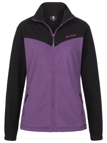 Rock Creek Fleecejacke in Violett