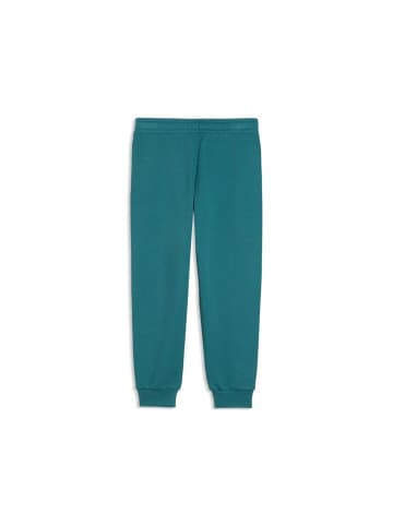 Puma Kinder Trainingshose "Ess Small NO.1 Logo Sweatpants FL PS" in Grün