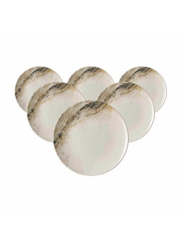 Ritzenhoff & Breker 6er Set Dessertteller Arezzo ø 20,5 cm in braun