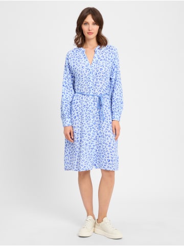 Marie Lund Kleid in hellblau royal - 0002
