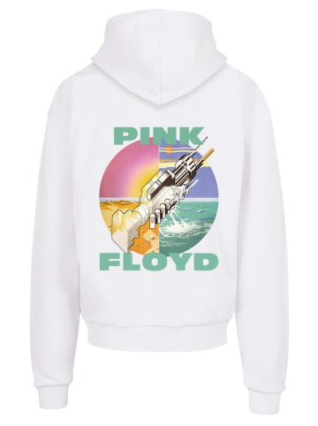 F4NT4STIC Ultra Heavy Hoodie Pink Floyd Wish You Were Here in weiß