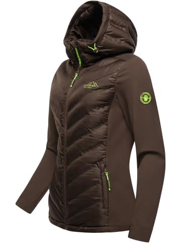 Navahoo Übergangsjacke Nimm Mich Mit in Dark Choco