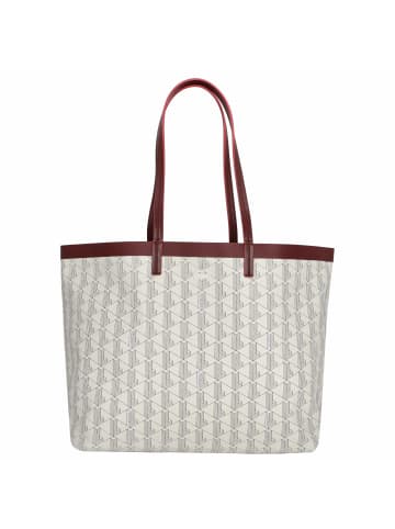 Lacoste Holiday - Shopper 17" 35 cm in mono farine zin