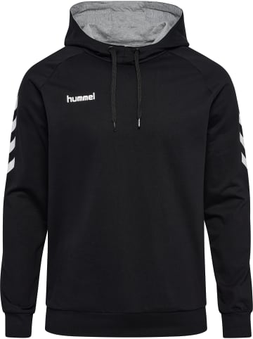 Hummel Hummel Cotton Kapuzenpullover Hmlgo Multisport Herren Atmungsaktiv in BLACK