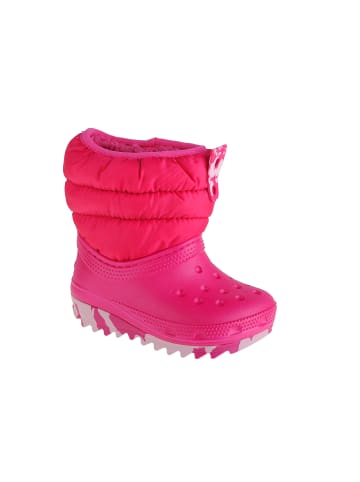 Crocs Crocs Classic Neo Puff Boot Toddler in Rosa