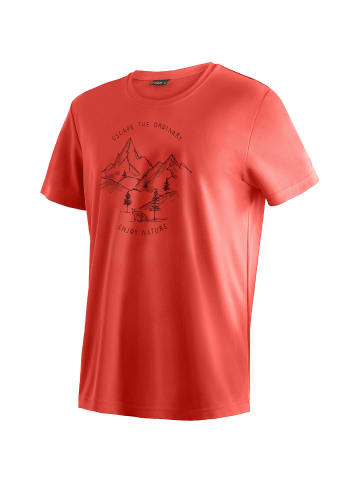 Maier Sports Dieter Print in Rot454
