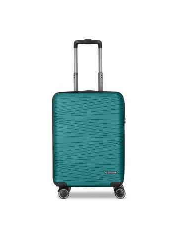 Franky Dallas 3.0 4 Rollen Trolley S 55 cm in turquoise