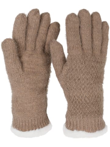 styleBREAKER Strickhandschuhe in Braun