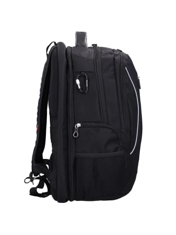 traveller PROfessional Rucksack 47 cm Laptopfach in schwarz