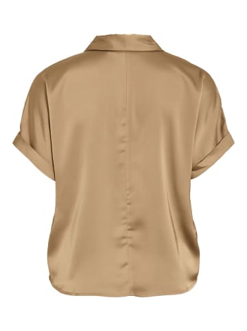 Vila Hemd in Chocolate Brown1