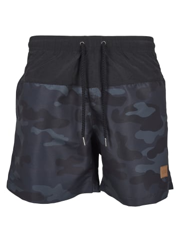 Urban Classics Beachwear - Bottom in blk/darkcamo