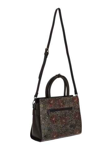 gaya Women Tote Bag in Brown Multicolor