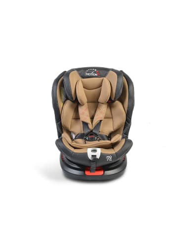 Moni Kindersitz Motion 0-36 kg Gruppe 0/1/2/3 in braun