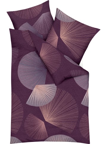 kaeppel Mako-Satin Bettwäsche in aubergine