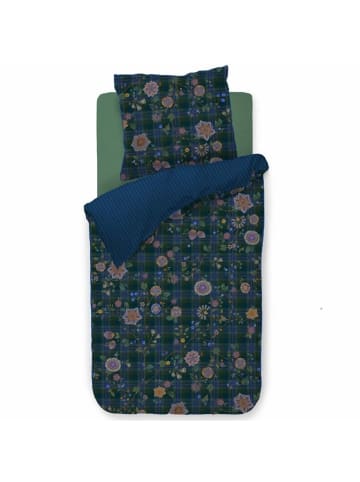 PiP Studio Bettwäsche Flores Felices in Dunkelblau