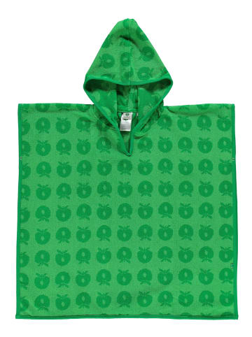 Småfolk Badeponcho Apfel in green