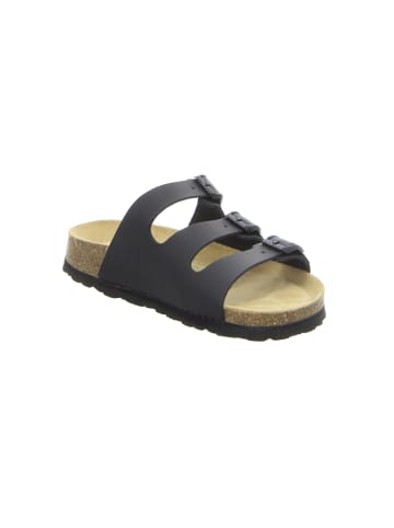 natural sense Pantolette Tieffußbett Merida in schwarz