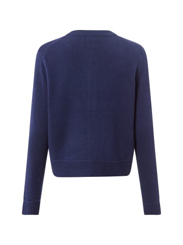 Marie Lund Strickjacke in marine - 0007