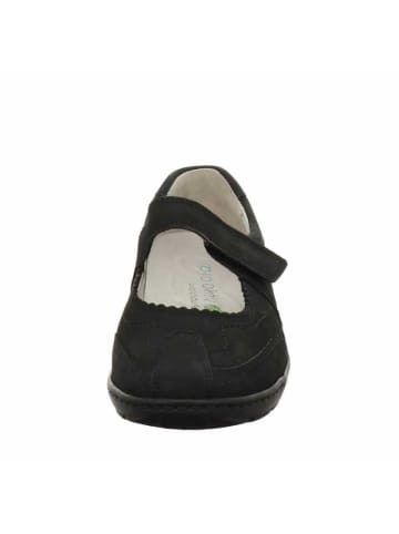 WALDLÄUFER Slipper in schwarz