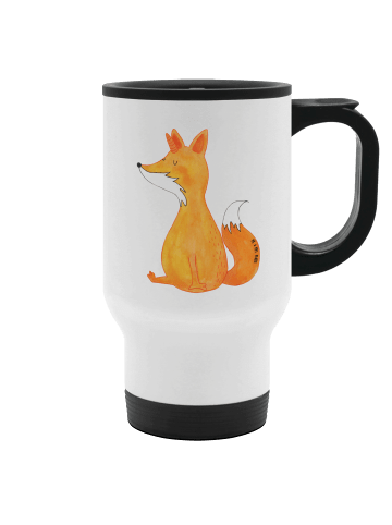 Mr. & Mrs. Panda trinkbecher mit deckel Einhorn Wunsch ohne Spruch in Weiß