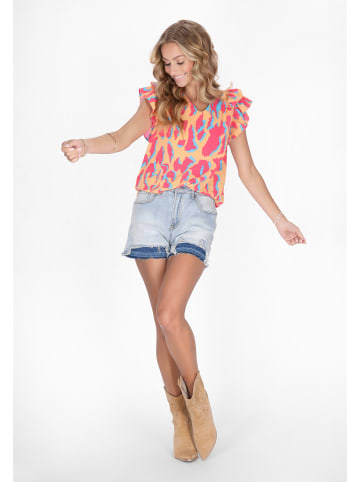 IZIA Women Blouse in orange