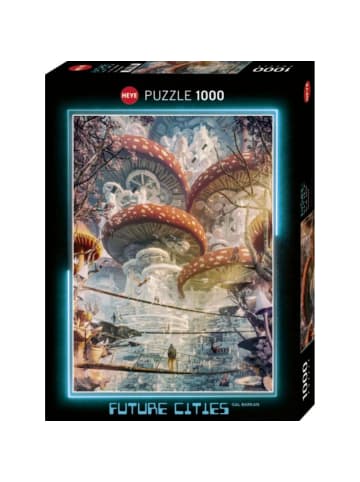 HEYE Puzzle Shroomland / Future Cities in Bunt