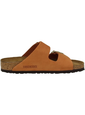 Birkenstock Sandale Arizona SFB Nubukleder Weichbettung schmal in braun