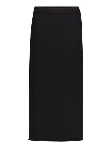 Betty Barclay Strickrock mit Seitenschlitzen in Schwarz