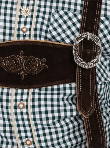 MADDOX Lederhose KORBINIAN-HT in dunkelbraun