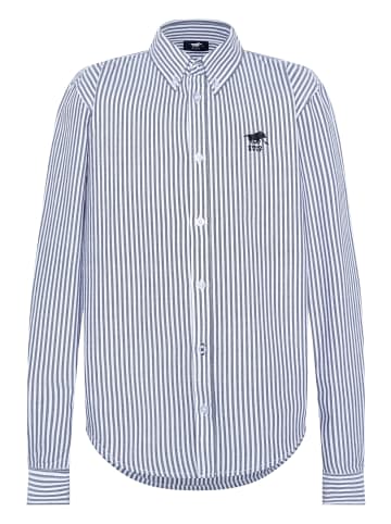 Polo Sylt Hemd mit Streifen in Blau