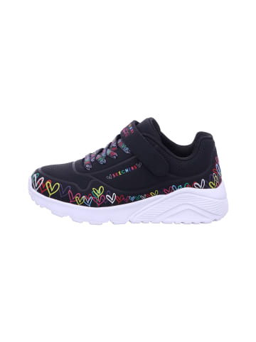 Skechers Sneakers Low UNO LITE HEART CRAZE in schwarz