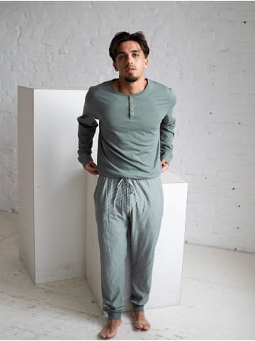 Phil & Co. Berlin  Pyjama Henley in grün