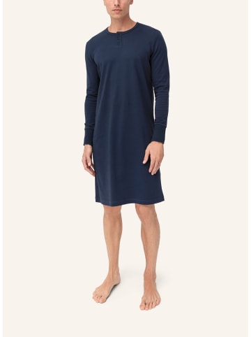Hessnatur Schlafhemd in dunkelblau