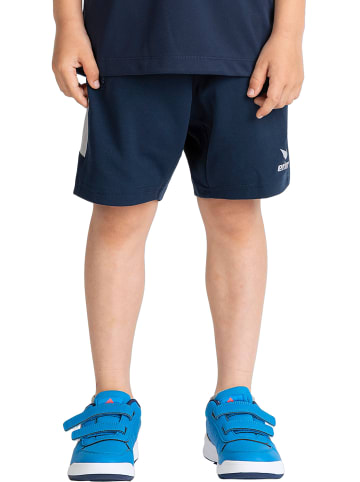 erima Squad Shorts in new navy/silver grey