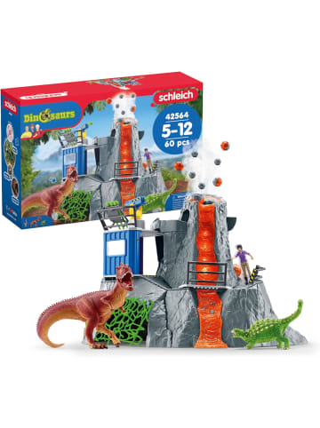 Schleich DINOSAURS Große Vulkan Expedition 42564 Yuki 2 Dino Figuren 3+ 60-tlg