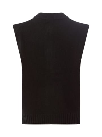 Marie Lund Weste in schwarz - 0003