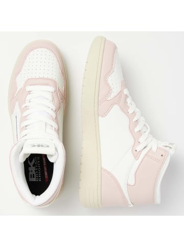 British Knights Sneaker Noors mid in weiss/rosa