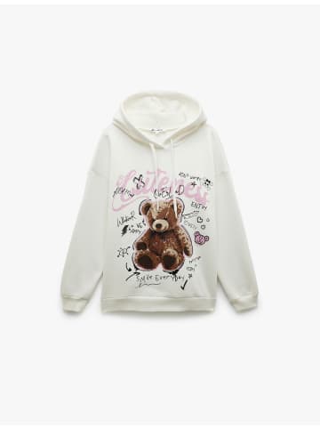 KOTON SWEATSHIRTS in Ekru