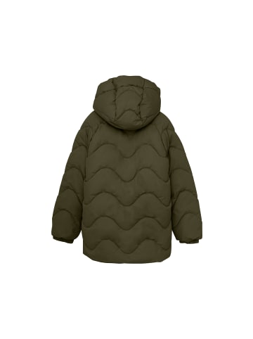 Color Kids Steppjacke COJacket W. HoodQuilt in Grün