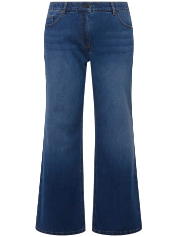 Ulla Popken Jeans in dark blue denim