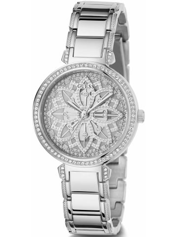 Guess Analoguhr für Damen in silber