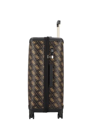 Guess Berta 4 Rollen Trolley 77 cm in brown logo