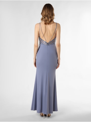 Unique Abendkleid in blau - 0001