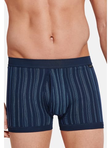 Schiesser Unterhose kurz Original Classics Feinripp in Dunkelblau