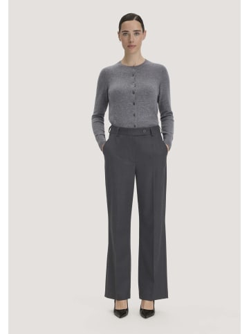 Hessnatur Wollhose Straight Leg in anthrazit