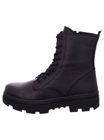 Esgano Damenschnürrstiefel warm flach Da.- Stiefelette in  Schwarz