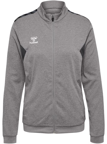 Hummel Hummel Sweatshirt Hmlauthentic Multisport Damen Atmungsaktiv Feuchtigkeitsabsorbierenden in GREY MELANGE