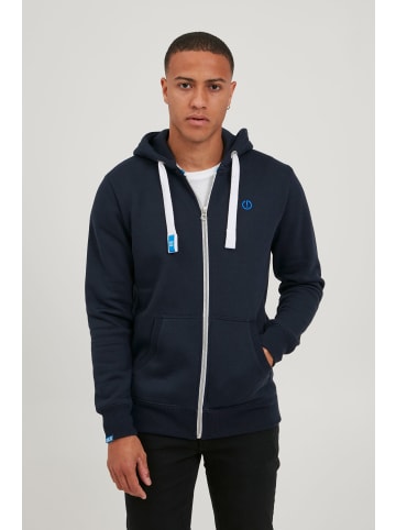 !SOLID Kapuzensweatjacke SDBennZip Kapuzenjacke in Blau
